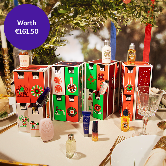 Beauty Advent Calendars Reusable Advent Calendars L'OCCITANE IE